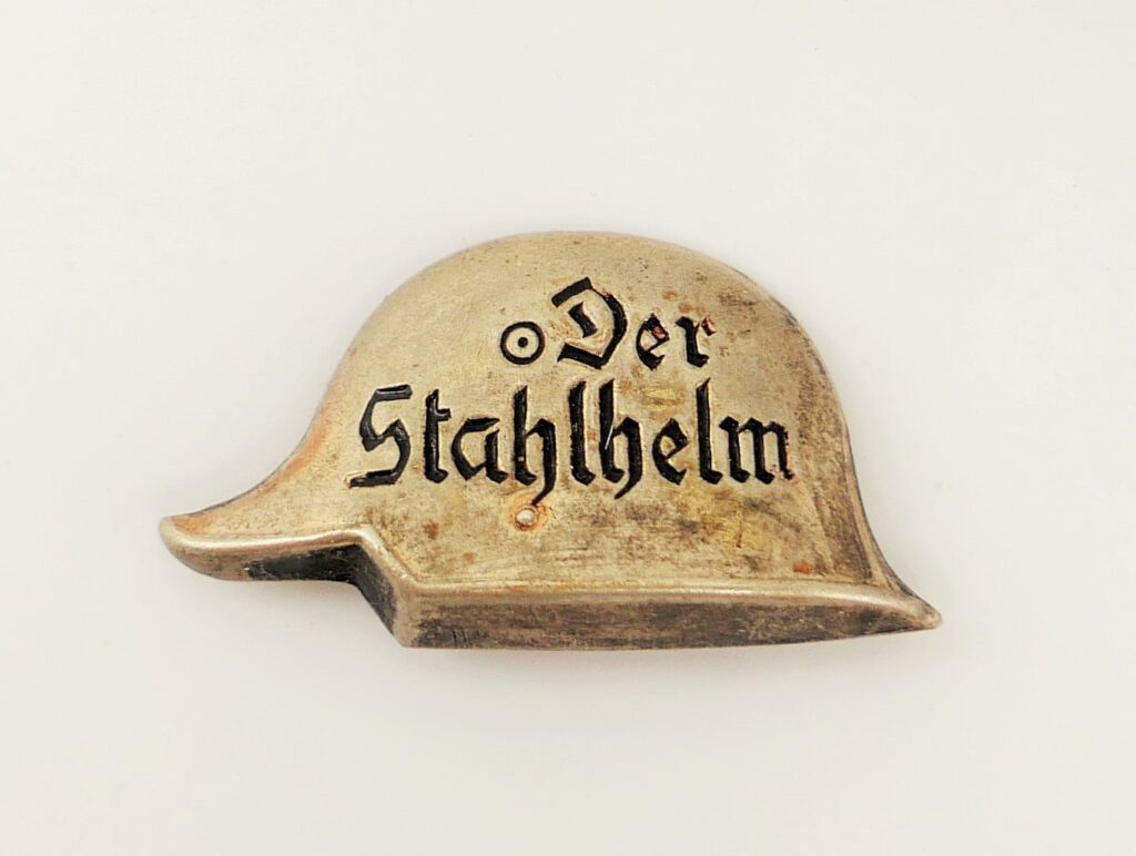 Abzeichen – Der Stahlhelm - Stahlhelmbund - SHB - Militärkultur