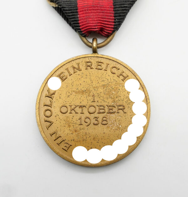 Medaille zur Erinnerung an den 1. Oktober 1938 – Sudetenland-Medaille – Bild 3