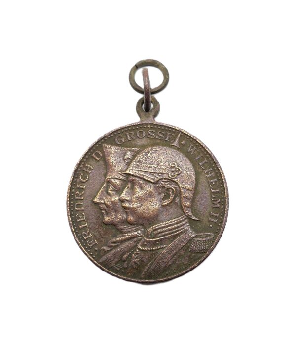 Medaille - Wilhelm II - Zur Feier des Kaisergeburstages und des 200 jährigen Geburstages Friedrich des Großen 1912 - Bodenfund